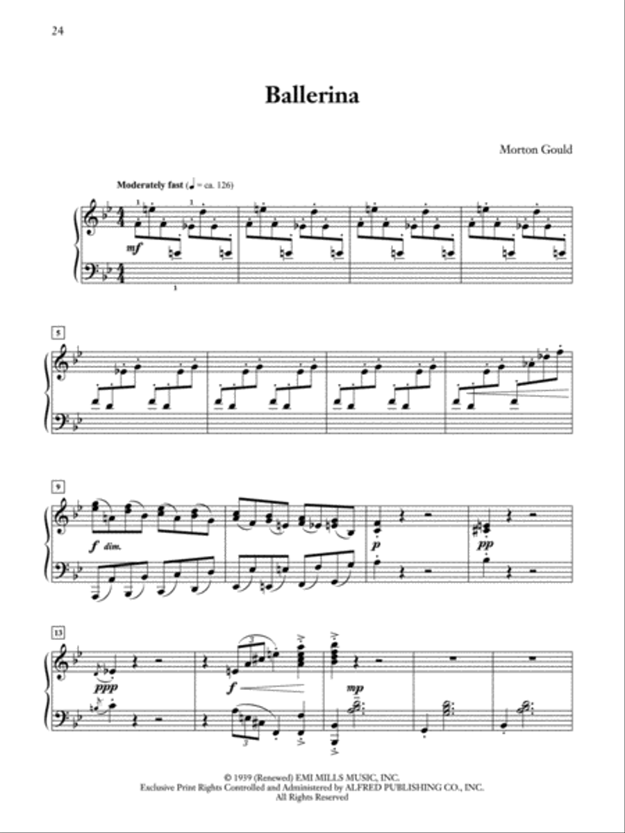 Morton Gould at the Piano Piano Solo scores gallery preview page 2
