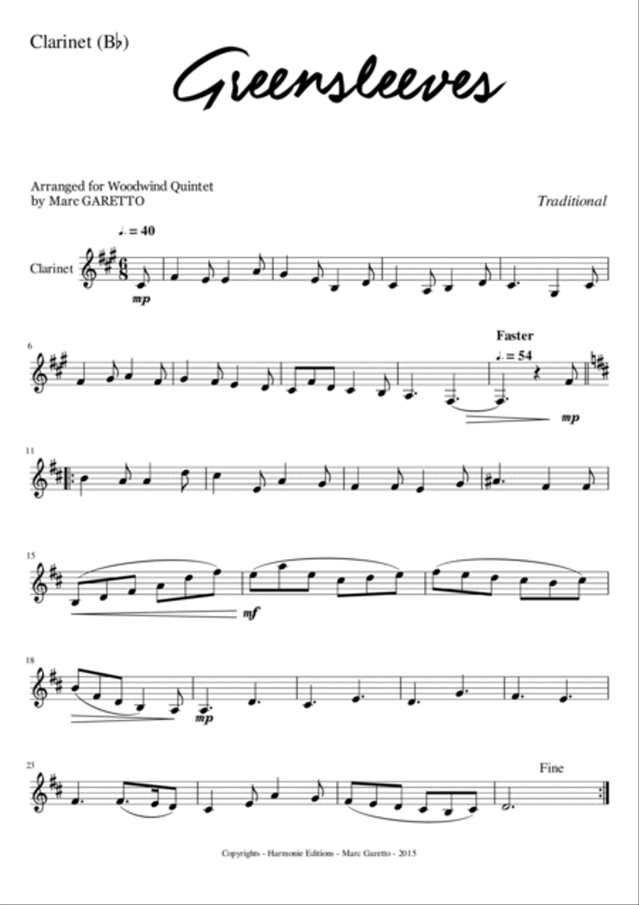 Greensleeves - 