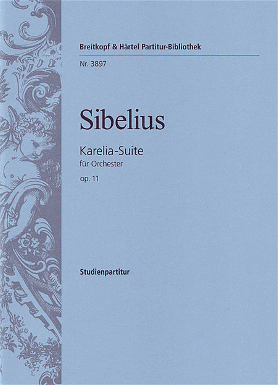 Karelia Suite Op. 11 Study Score scores gallery preview page 1