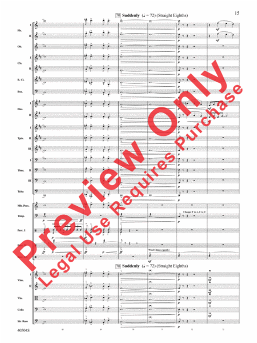 The Eagles on Tour Full Orchestra scores gallery preview page 16