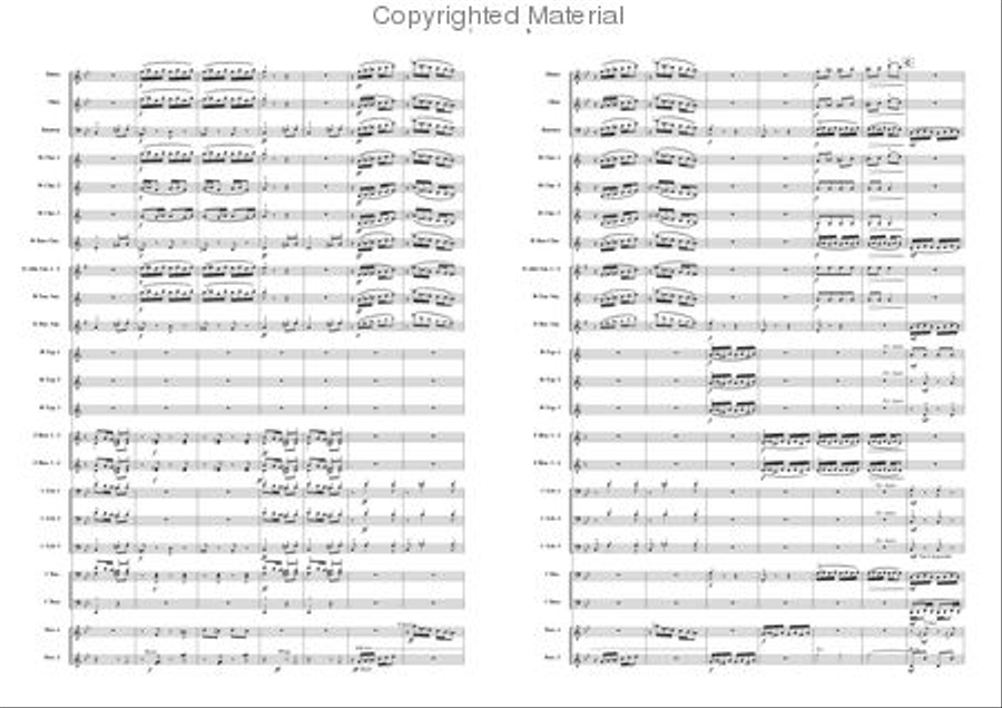 Fanitullen Concert Band scores gallery preview page 4