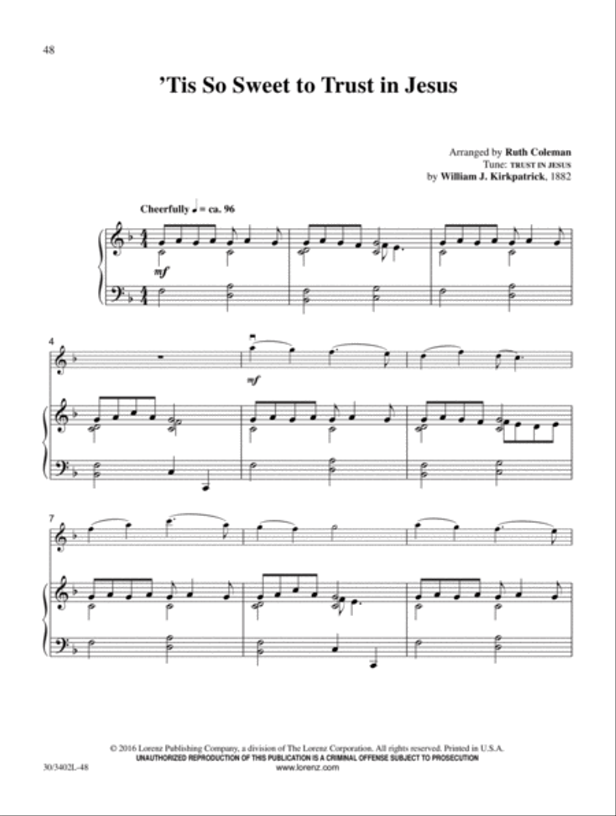 The Everlasting Song Violin Solo scores gallery preview page 18