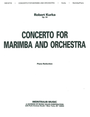 Concerto for Marimba and Orchestra, Op. 34