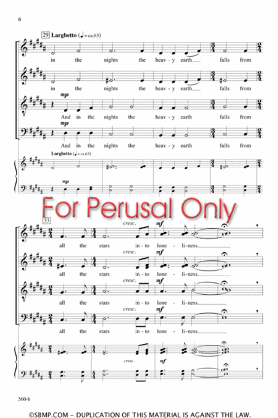 Autumn - SATB divisi Octavo Divisi scores gallery preview page 5