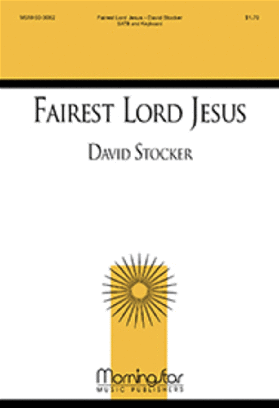 Fairest Lord Jesus 4-Part scores gallery preview page 1