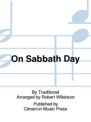 Book cover for On Sabbath Day