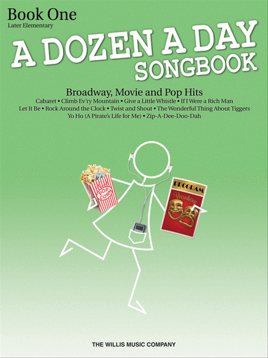 A Dozen a Day Songbook – Book 1 Piano Method scores gallery preview page 1