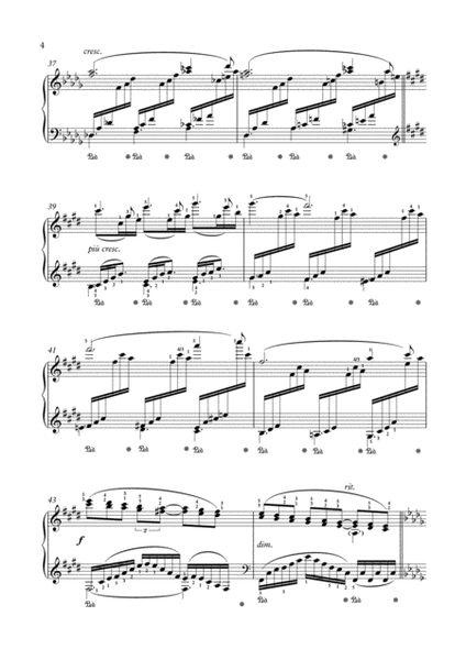 Clair de Lune Piano Solo - Digital Sheet Music