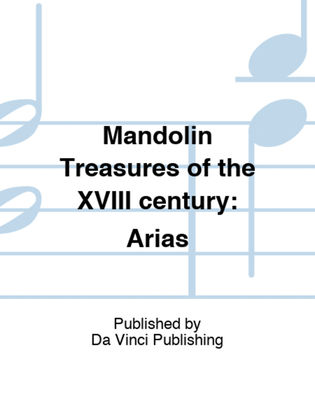 Mandolin Treasures of the XVIII century: Arias