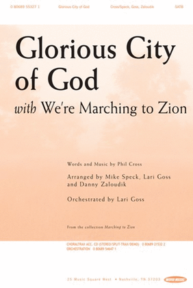 Book cover for Glorious City of God - CD ChoralTrax