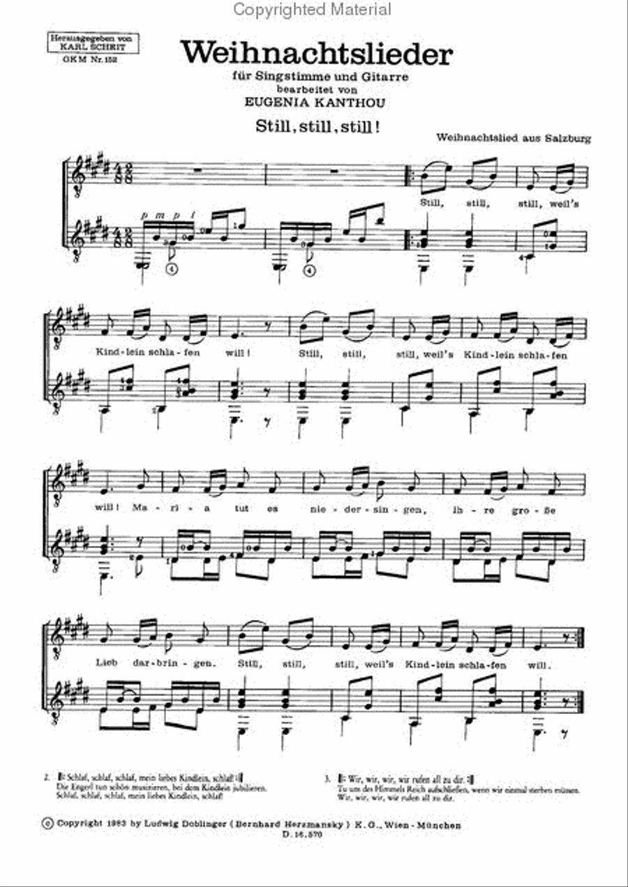 Weihnachtslieder Voice scores gallery preview page 2