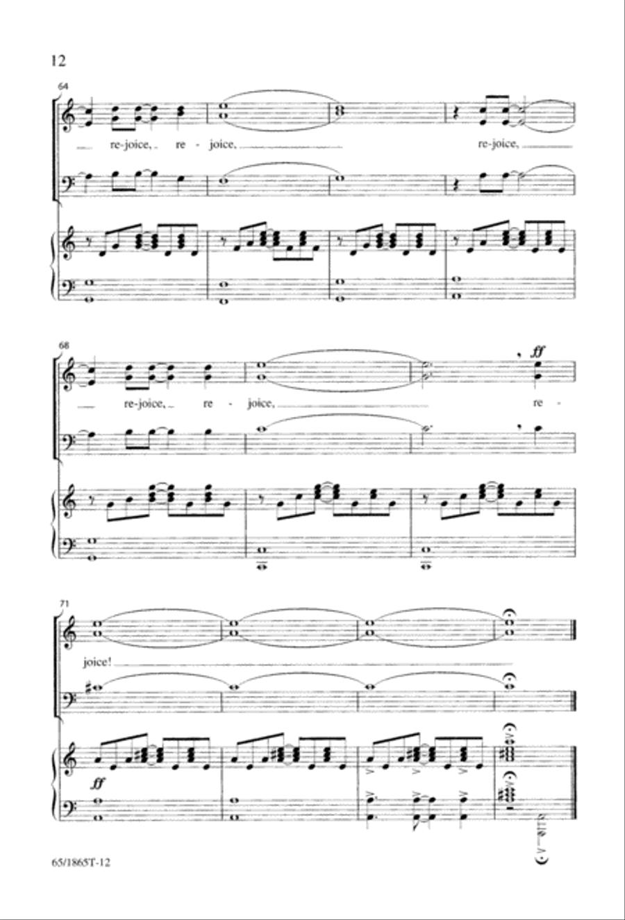 A Great Light A Great Light 3-Part scores gallery preview page 14