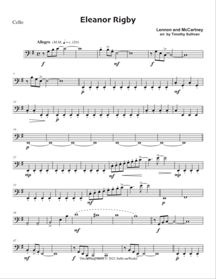 Eleanor Rigby image number null