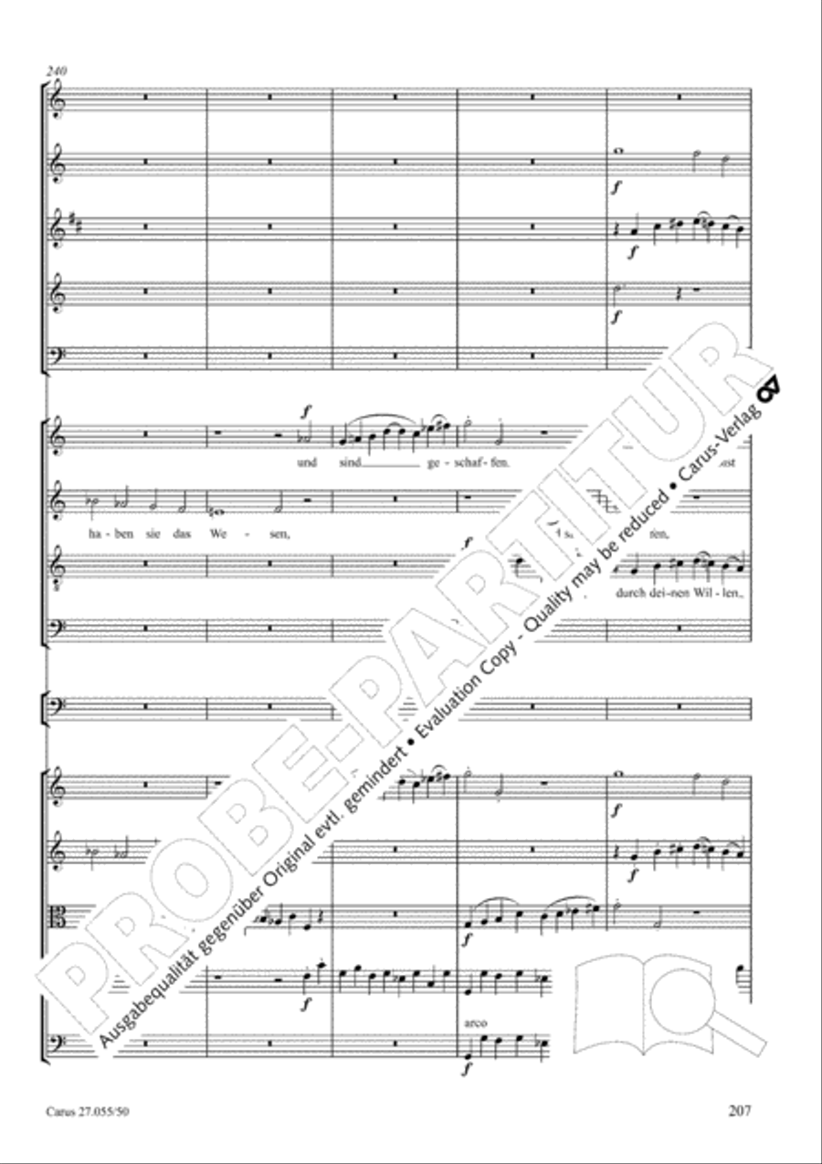 Ein Deutsches Requiem (German Requiem) 4-Part scores gallery preview page 214