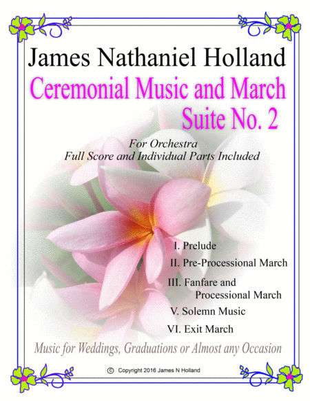 Ceremonial Music and March Suite No. 2 for Orchestra image number null
