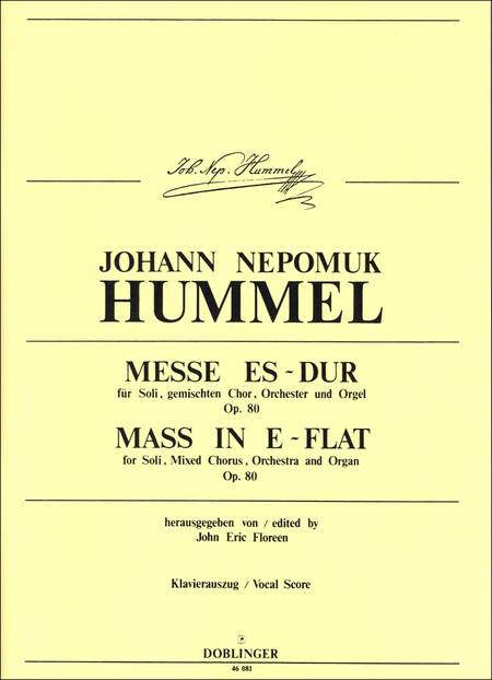 Messe Es-Dur, op. 80 (1804)