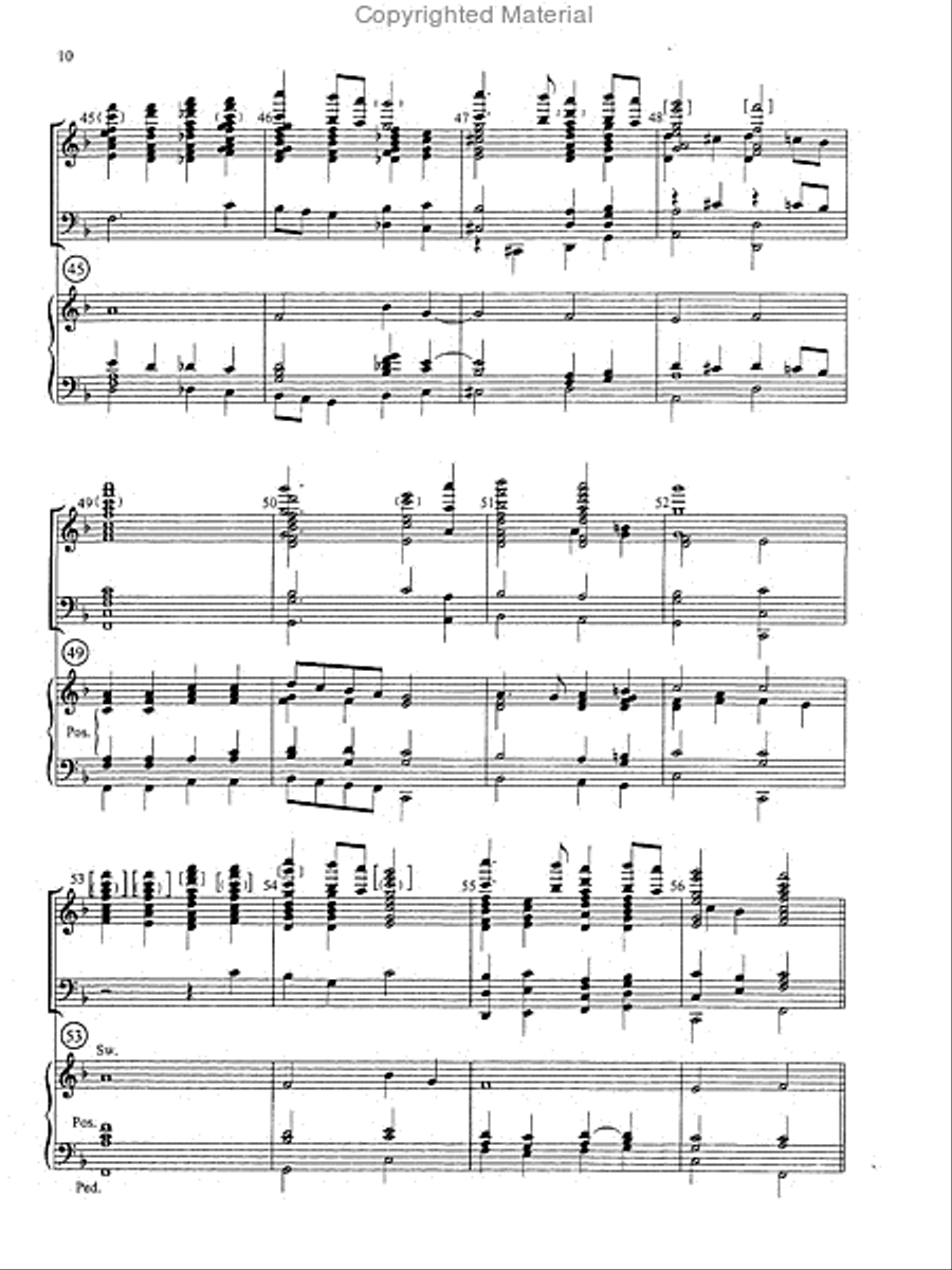 Christ the Lord Is Risen Today (Full Score)
