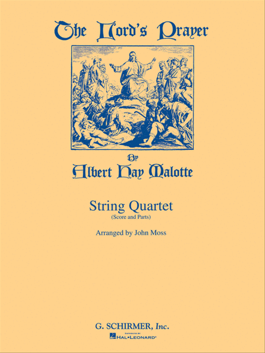 The Lord's Prayer String Quartet scores gallery preview page 1