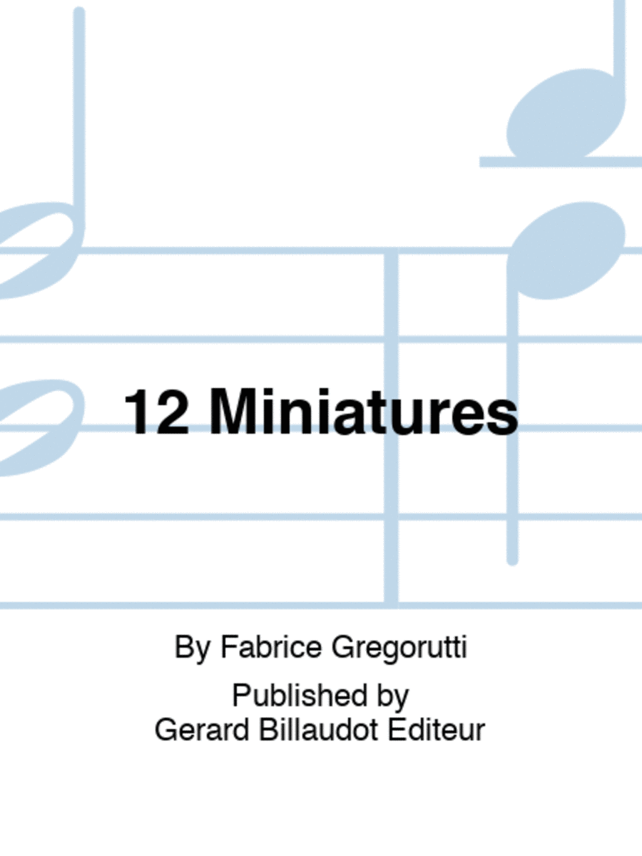 12 Miniatures