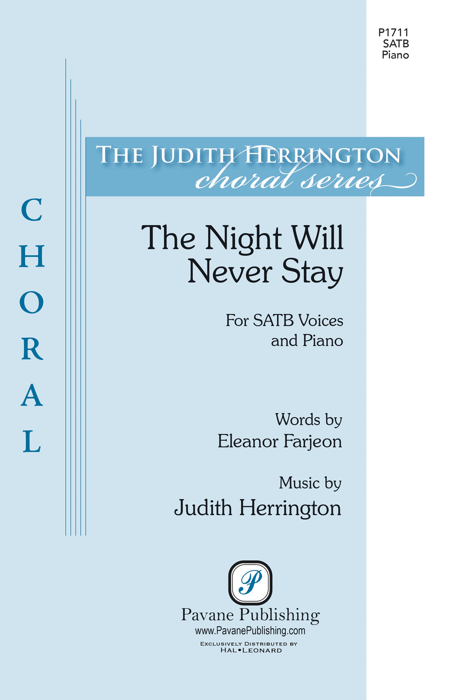 The Night Will Never Stay 4-Part scores gallery preview page 1
