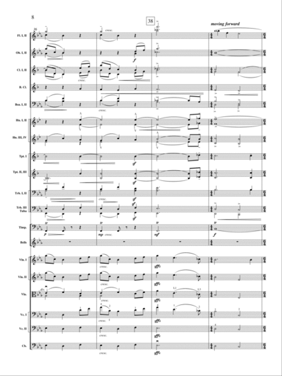 Enigma Variations, Op. 36: Nimrod Orchestra scores gallery preview page 9