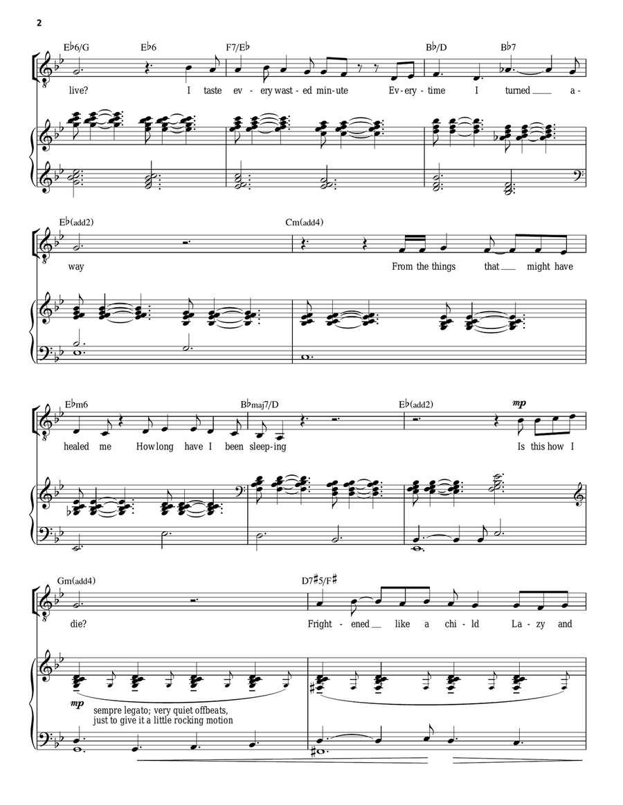 Dust And Ashes Voice scores gallery preview page 2
