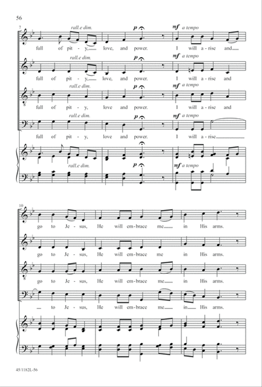 All Around A Cappella 4-Part scores gallery preview page 56