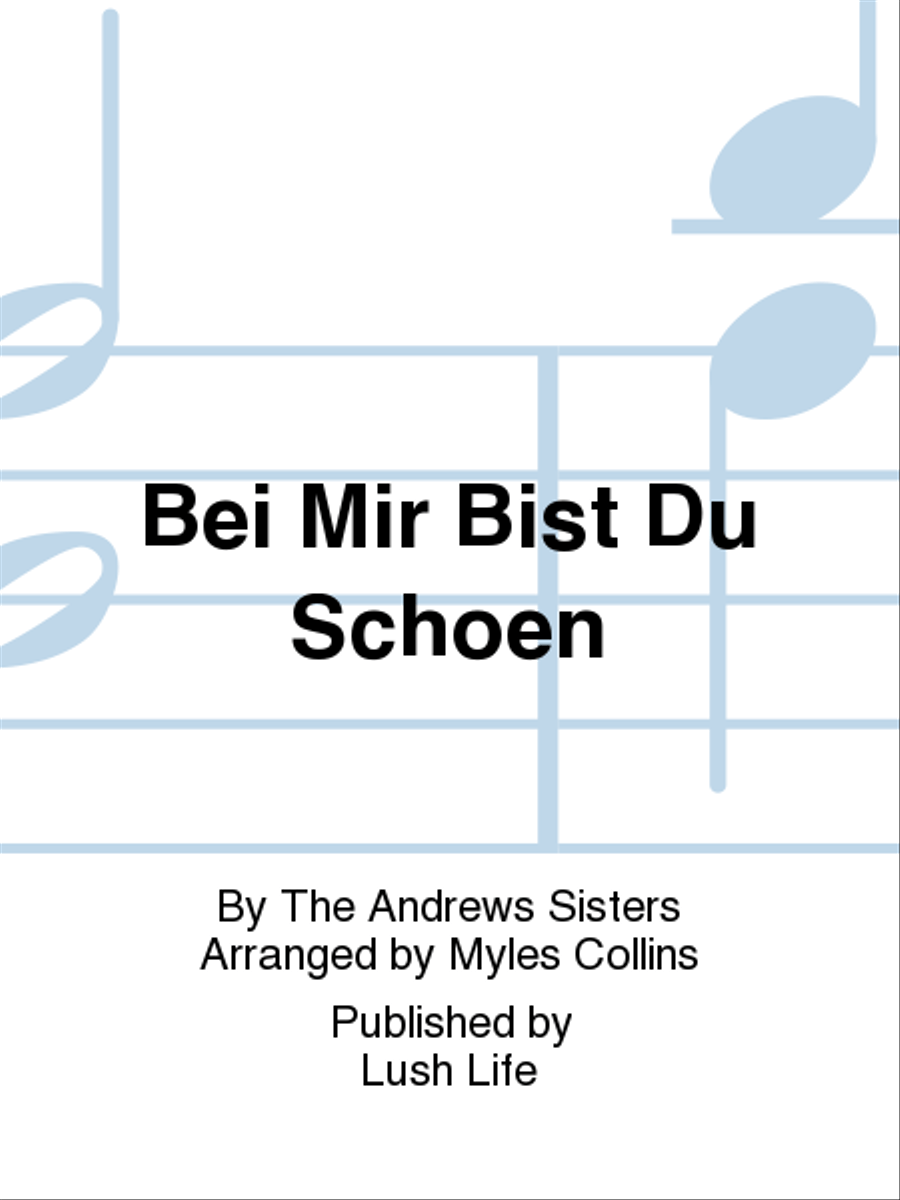 Bei Mir Bist Du Schoen SSA scores gallery preview page 1