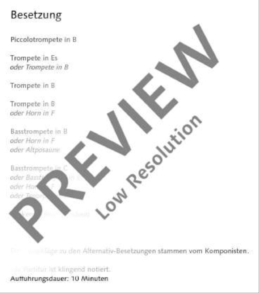 Säckingen Trumpet scores gallery preview page 7