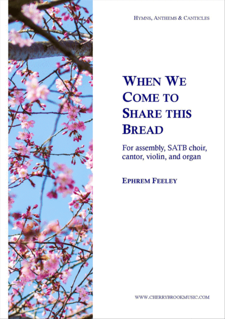 When We Come to Share this Bread 4-Part scores gallery preview page 1