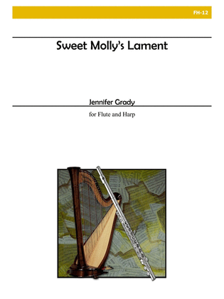 Book cover for Sweet Molly's Lament for Flute and Harp
