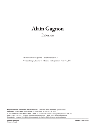 Book cover for Eclosion