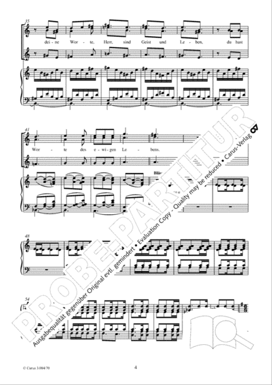 Halleluja (Jesus erschliesst uns die Schrift) SSA scores gallery preview page 5