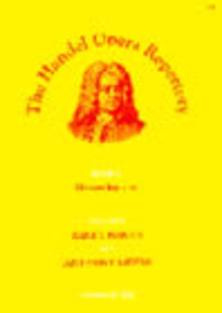 The Handel Opera Repertory - Book 1 (Mezzo-Soprano)