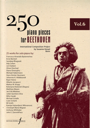 250 Piano Pieces for Beethoven - Volume 6