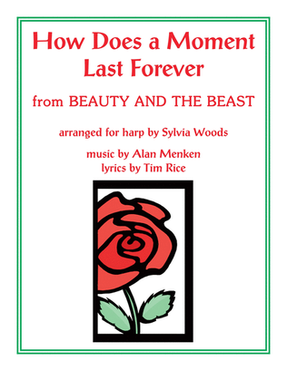 Book cover for How Does a Moment Last Forever (from Beauty and the Beast)