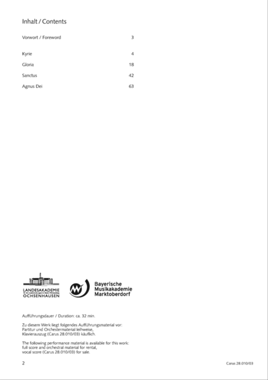 Missa ad maiorem Dei gloriam Divisi scores gallery preview page 3