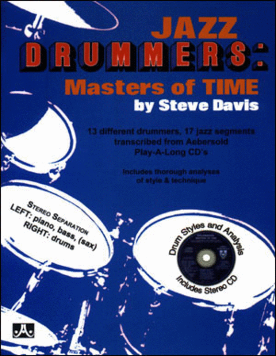 Drummers: Masters Of Time by Steve Davis Drums - Sheet Music
