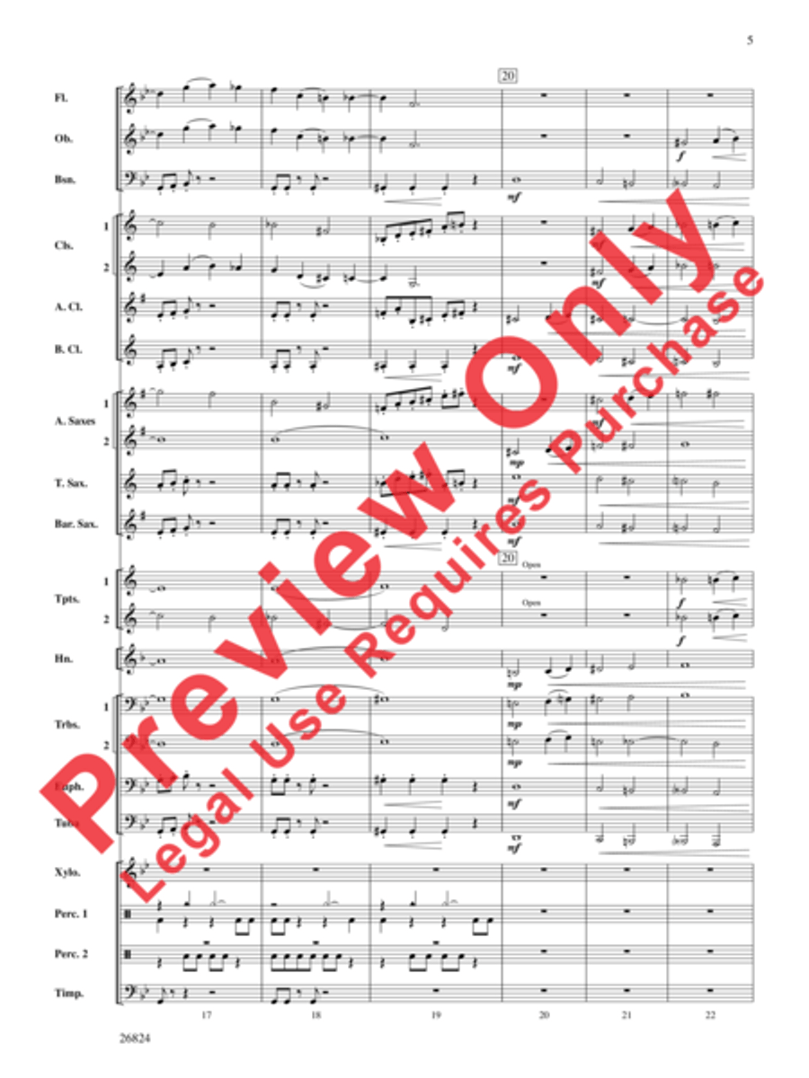 Contraption Concert Band scores gallery preview page 6