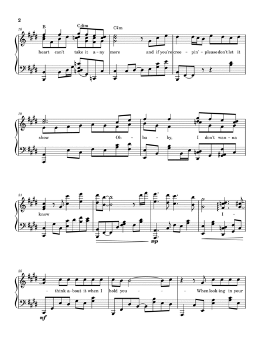 Creepin' Piano Solo scores gallery preview page 2