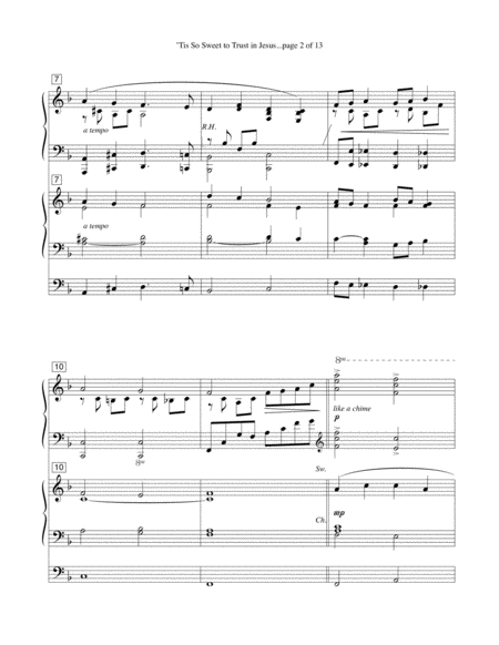 'Tis So Sweet to Trust in Jesus--Piano/Organ.pdf image number null