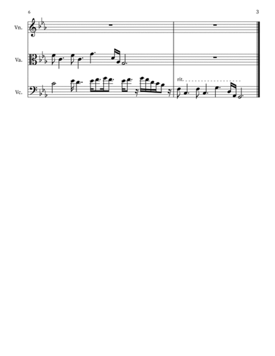 Z 32 (elegy) for String Trio