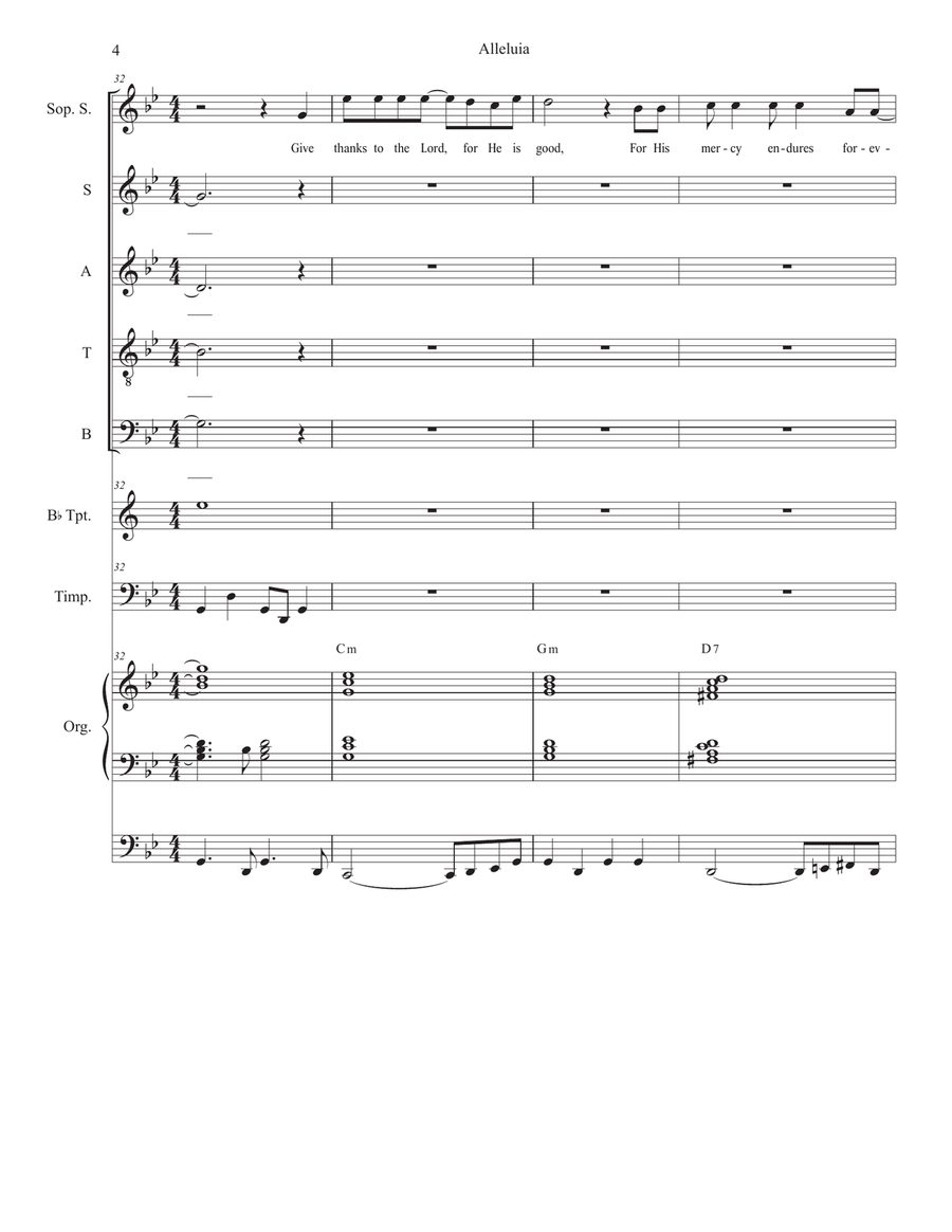 Alleluia (from 