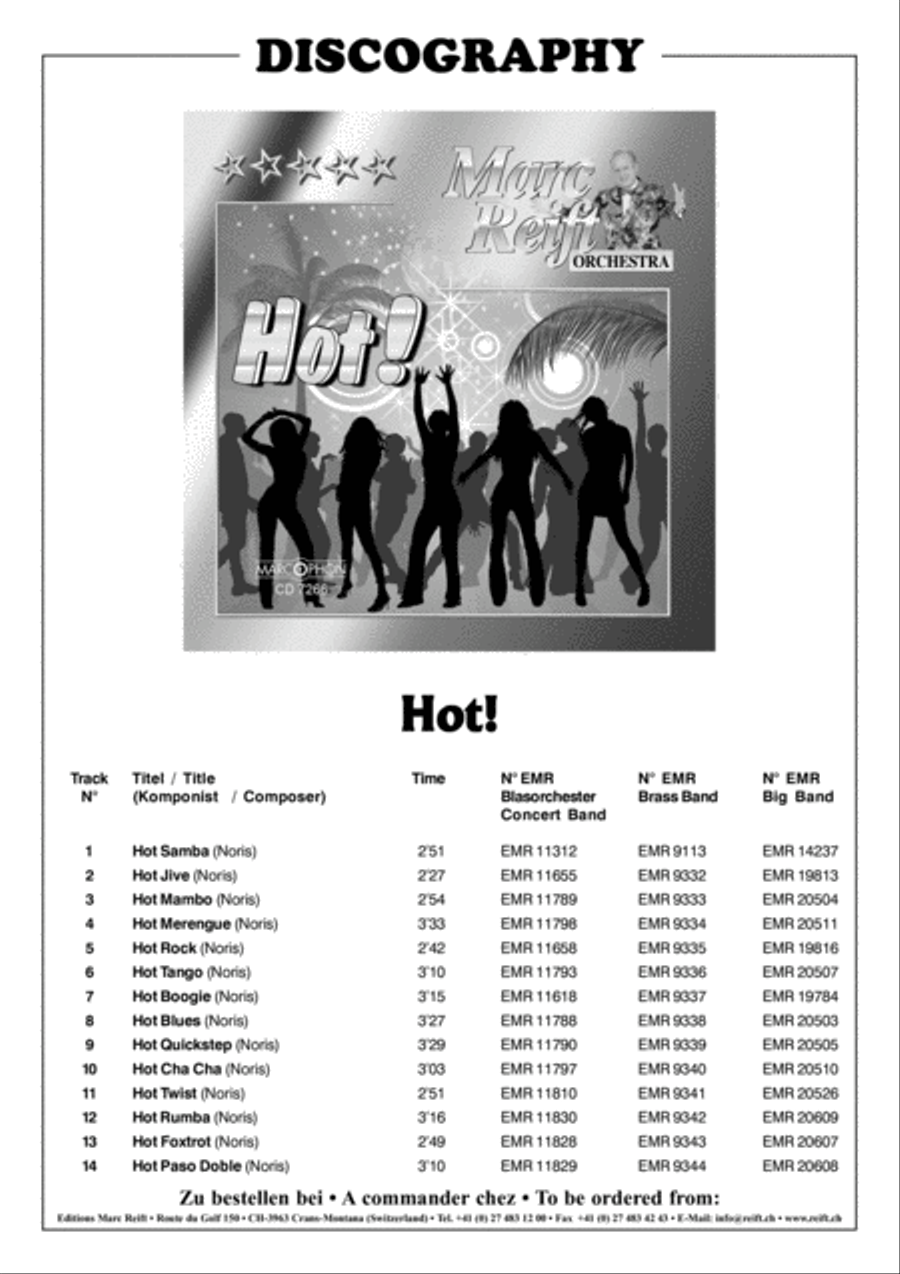 Hot Jive Brass Band scores gallery preview page 3