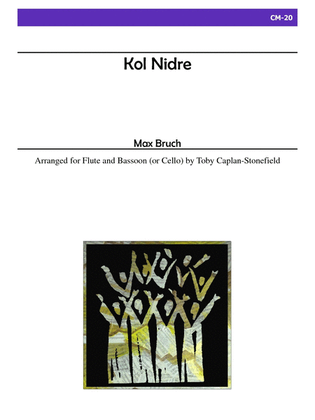 Book cover for Kol Nidre for Flute and Bassoon
