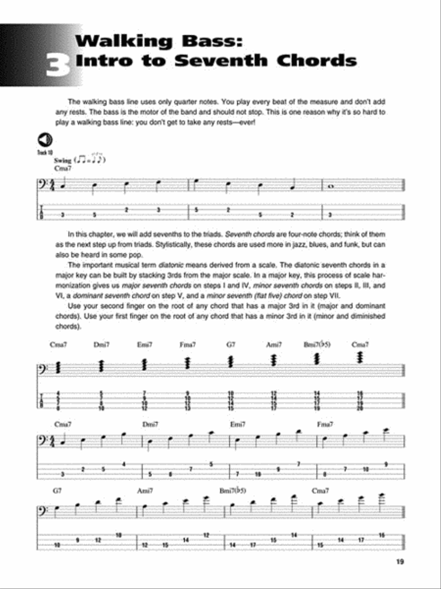 Beginning Jazz Bass Electric Guitar scores gallery preview page 4