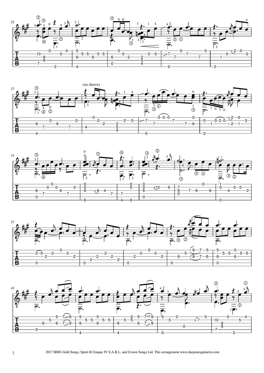 You Are The Reason Acoustic Guitar scores gallery preview page 2