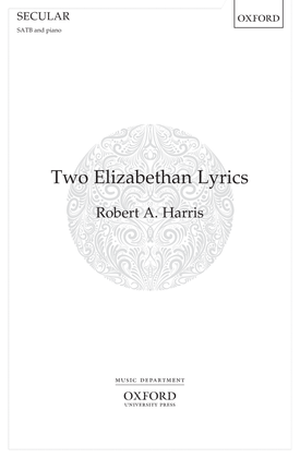 Book cover for Two Elizabethan Lyrics