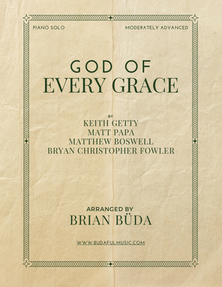 Book cover for God Of Every Grace