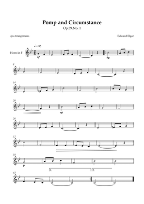 Pomp and Circumstance for French Horn